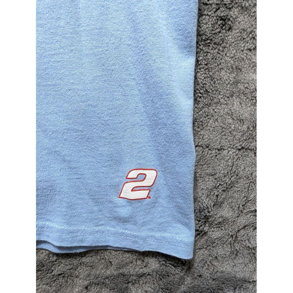 CFS Kurt Busch Short Sleeve T Shirt Women's Size Small Blue Nascar - Picture 6 of 11